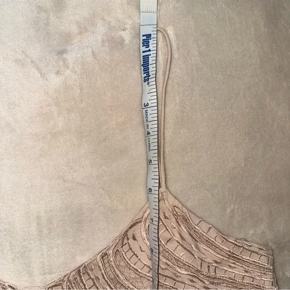 Uma and Leopold Lace Slip Mini Dress Blush Pink NWOT Mini